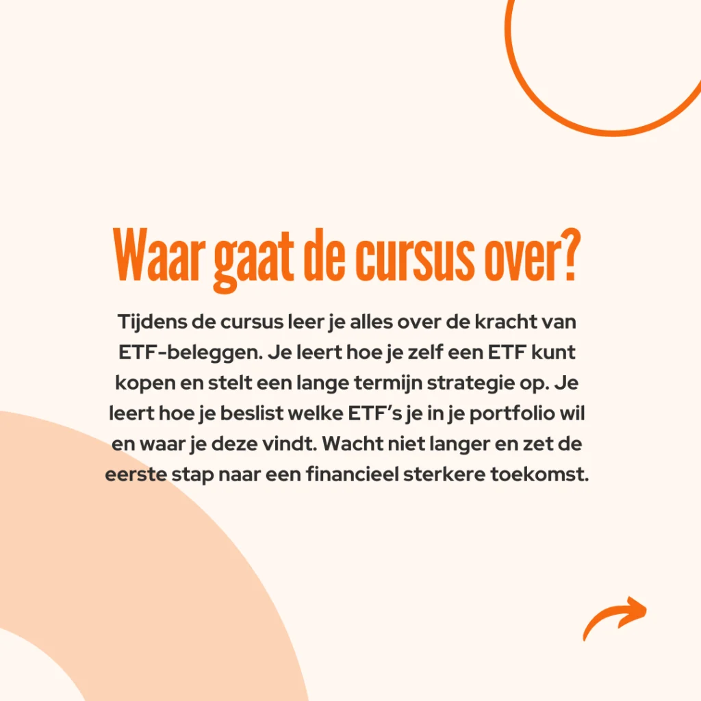 Cursus etf beleggen - Afbeelding 6